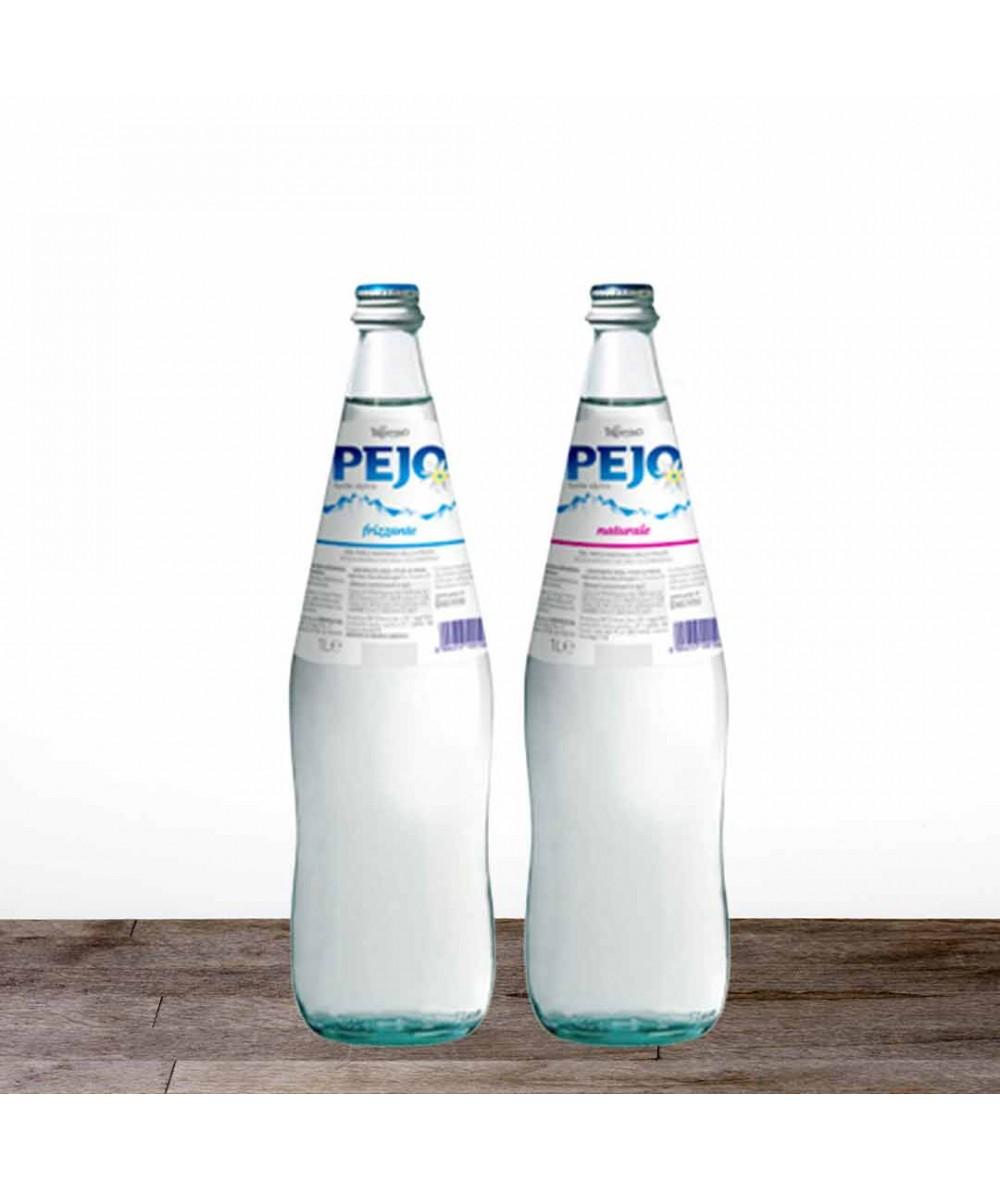Cassa acqua Pejo frizzante 1 litro